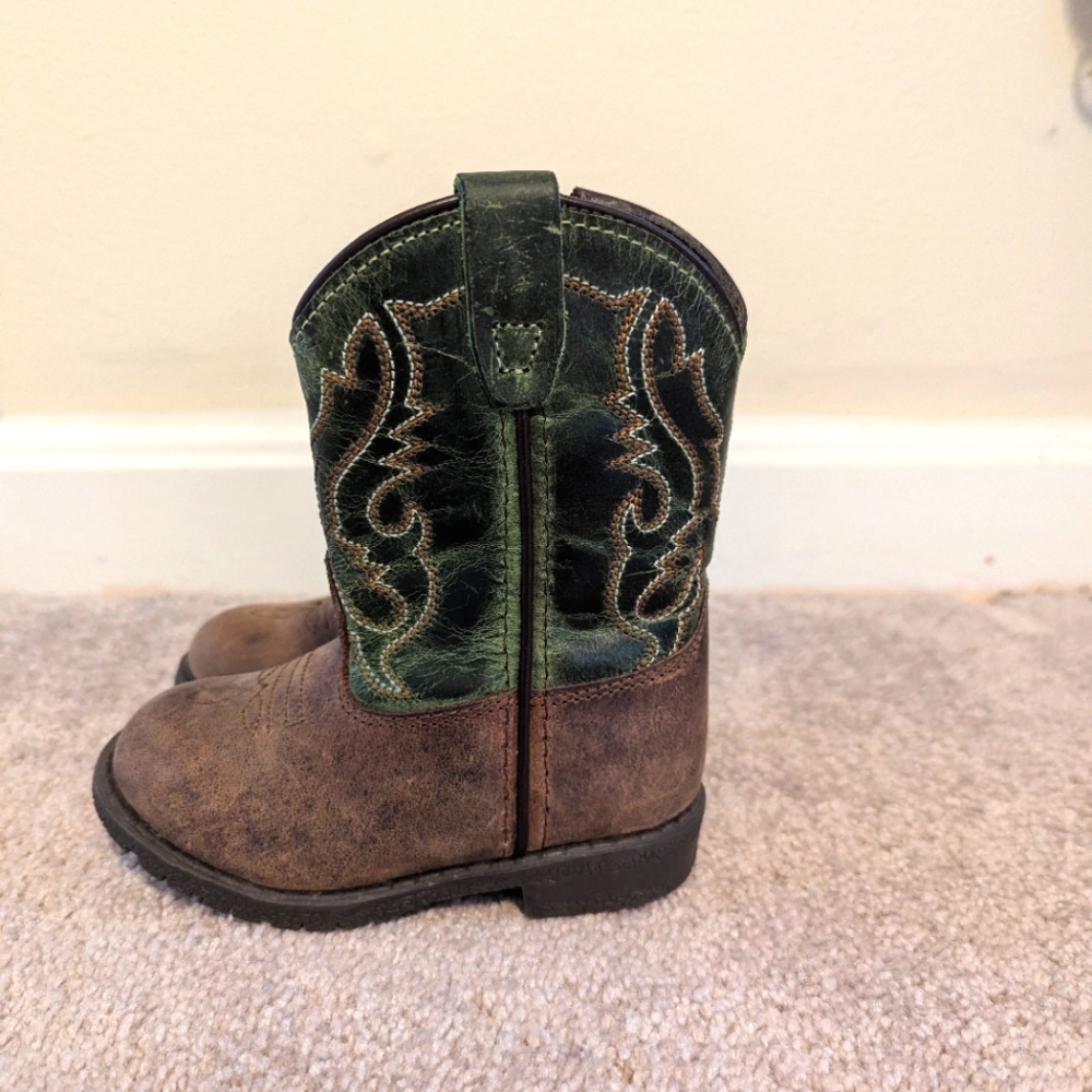 Smoky Mountain full leather cowboy boots